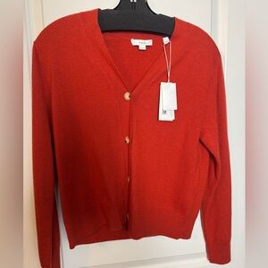 NWT Vince Wool/Cashmere Cardigan